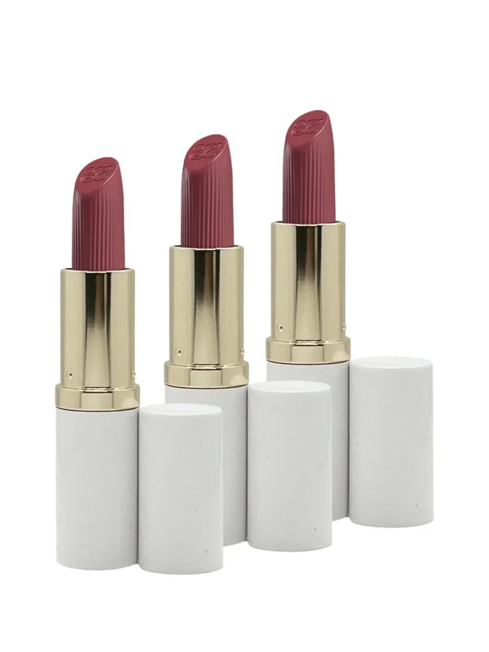 3 pack - Estee Lauder Pure Color Creme Lipstick 670 BOLD DESIRES .12oz FULL Size